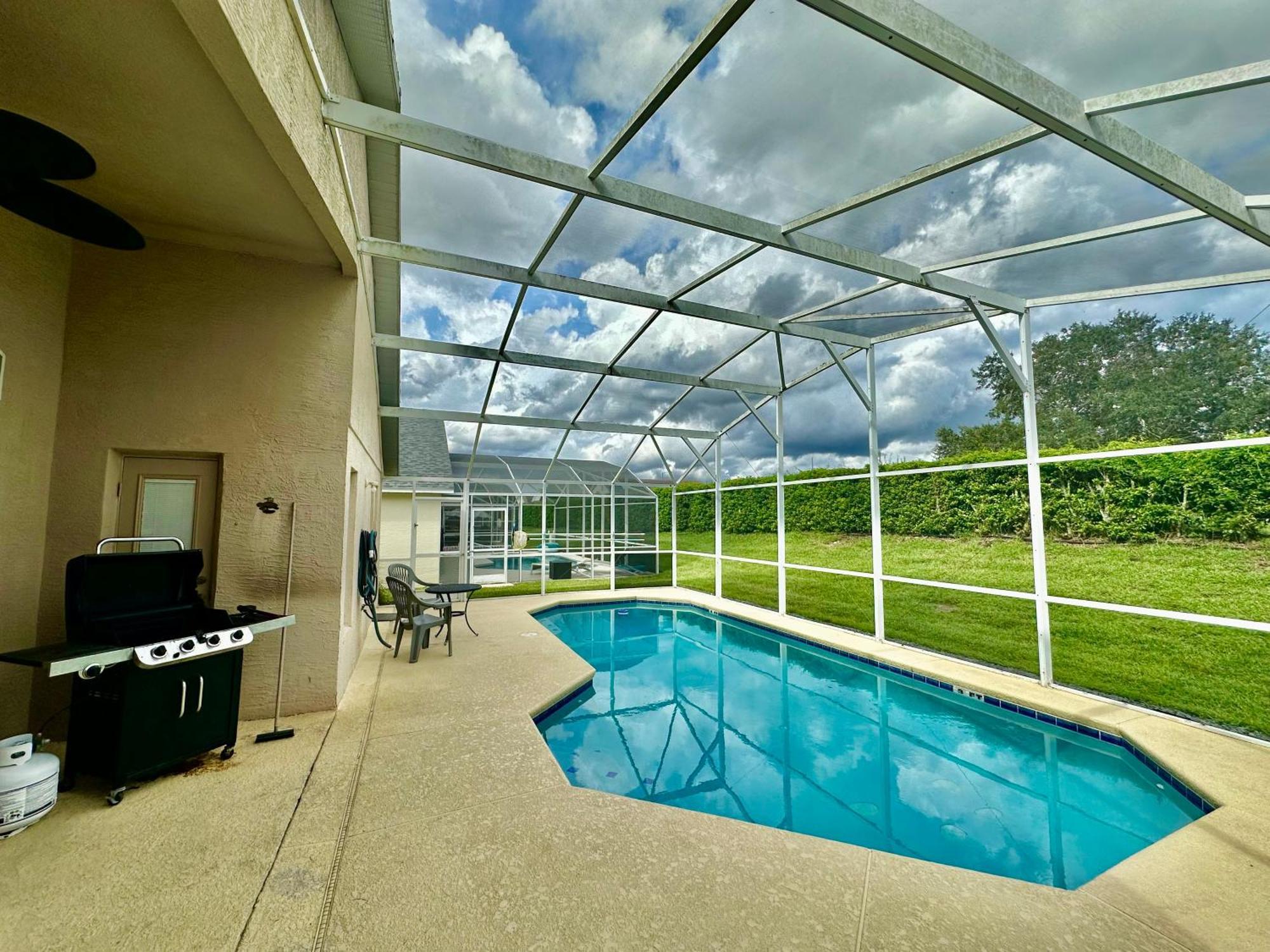 Grand Superior 4Br Pool House Near Disney Parks ดาเวนพอร์ต ภายนอก รูปภาพ